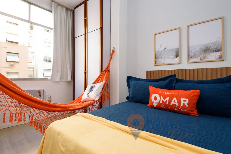 Studio em Copacabana a 160m da Praia | PJ 135/507