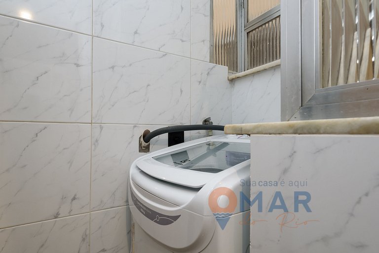 Apartamento decorado em Copacabana | SF 184/604