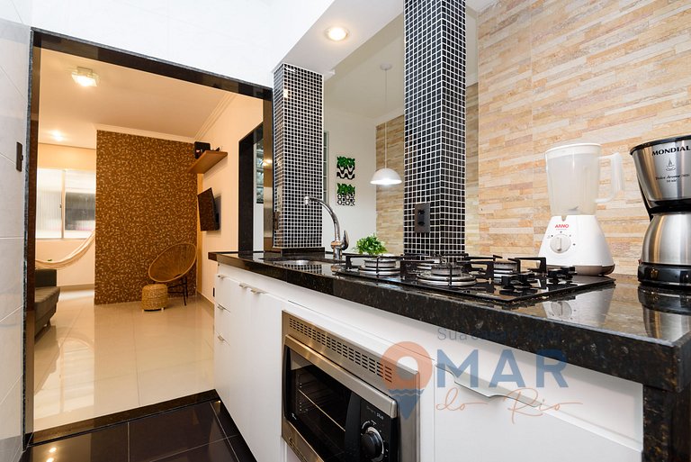Apartamento decorado em Copacabana | SF 184/604