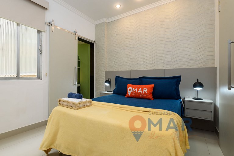 Apartamento decorado em Copacabana | SF 184/604