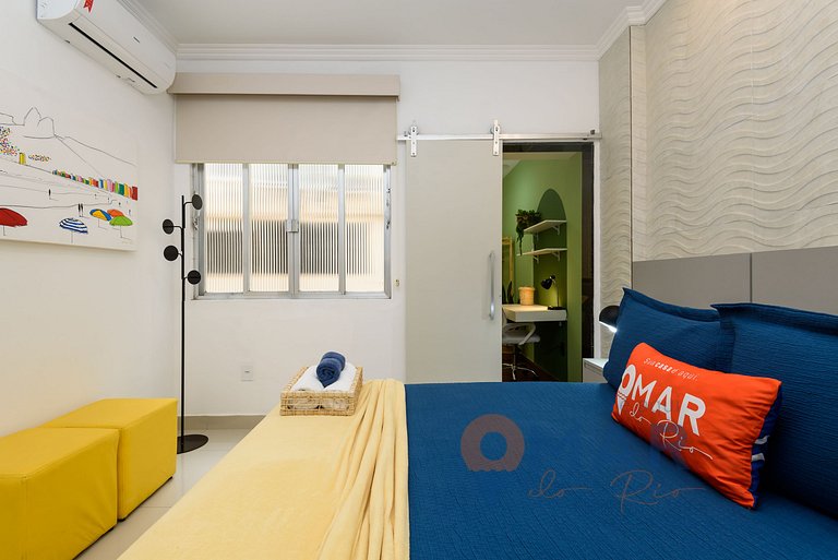 Apartamento decorado em Copacabana | SF 184/604