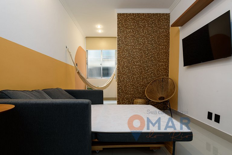 Apartamento decorado em Copacabana | SF 184/604