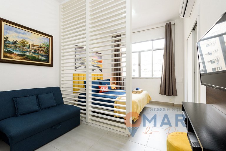 Studio em Copacabana a 100m da Praia | JC 35/827