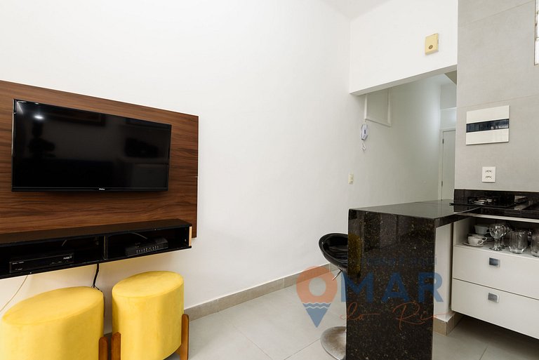 Studio em Copacabana a 100m da Praia | JC 35/827