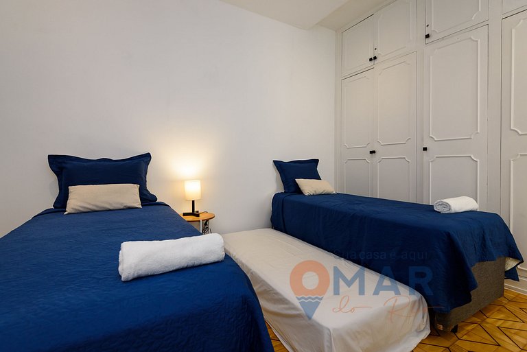Apartamento a 600m da Praia de Ipanema | BC 33/303