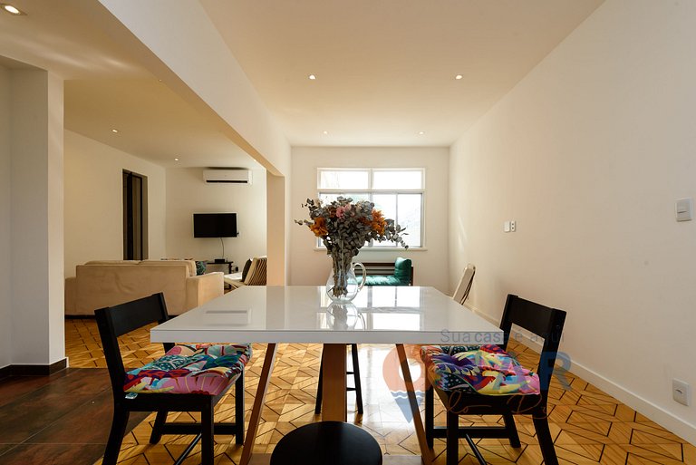 Apartamento a 600m da Praia de Ipanema | BC 33/303