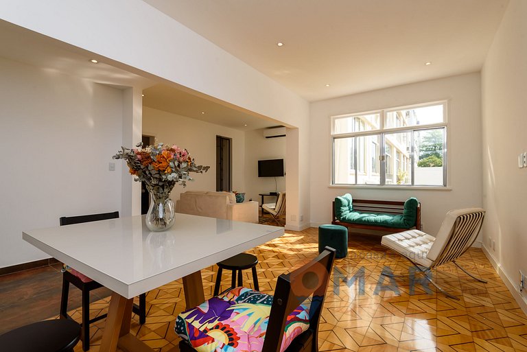Apartamento a 600m da Praia de Ipanema | BC 33/303