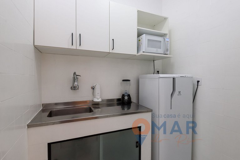 Studio a 500 m da Praia de Copacabana | BL 162/402