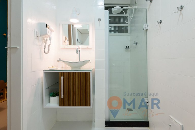 Estudio a 500 m de la playa de Copacabana | BL 162/402