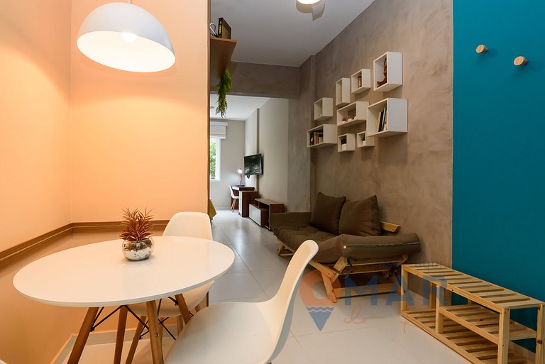 Studio a 500 m da Praia de Copacabana | BL 162/402