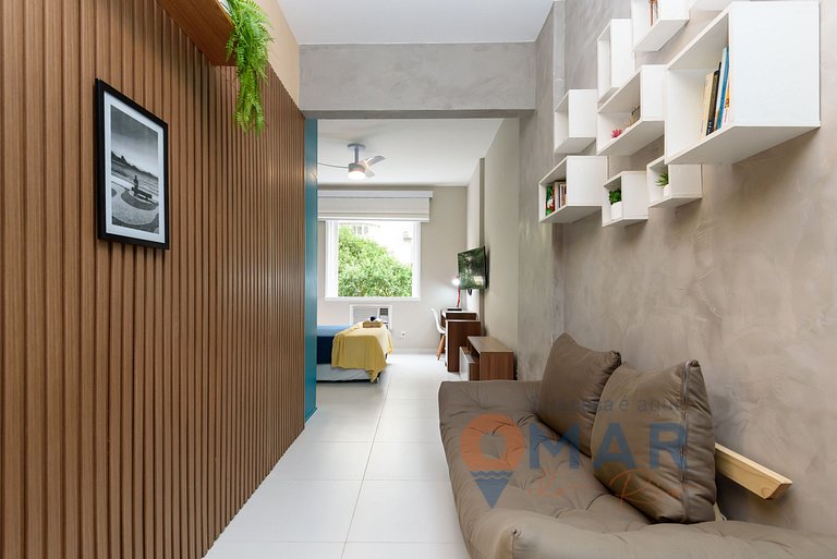 Estudio a 500 m de la playa de Copacabana | BL 162/402