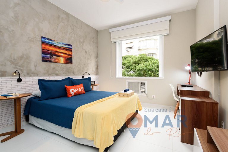 Studio a 500 m da Praia de Copacabana | BL 162/402
