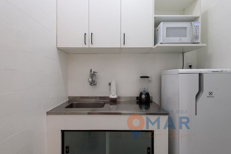 Studio a 500 m da Praia de Copacabana | BL 162/402