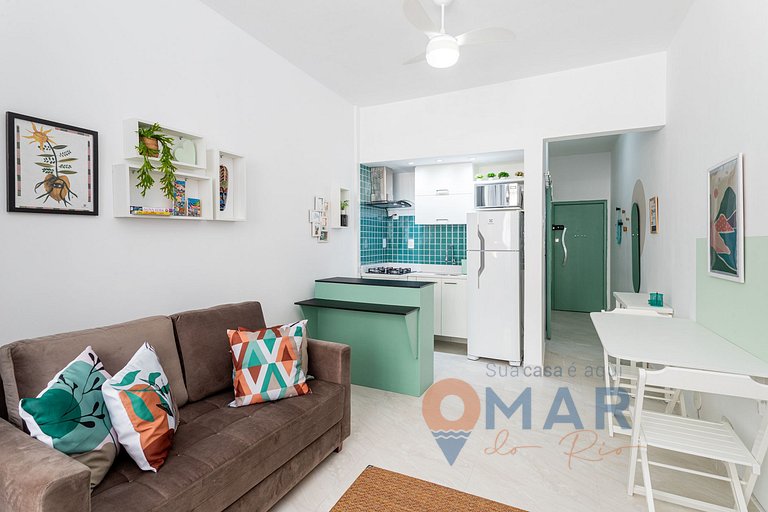 Estudio a 60 metros de la playa de Copacabana | AS 76/810