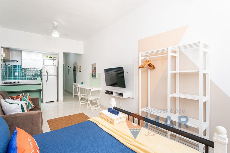 Studio a 60m da Praia de Copacabana | AS 76/810