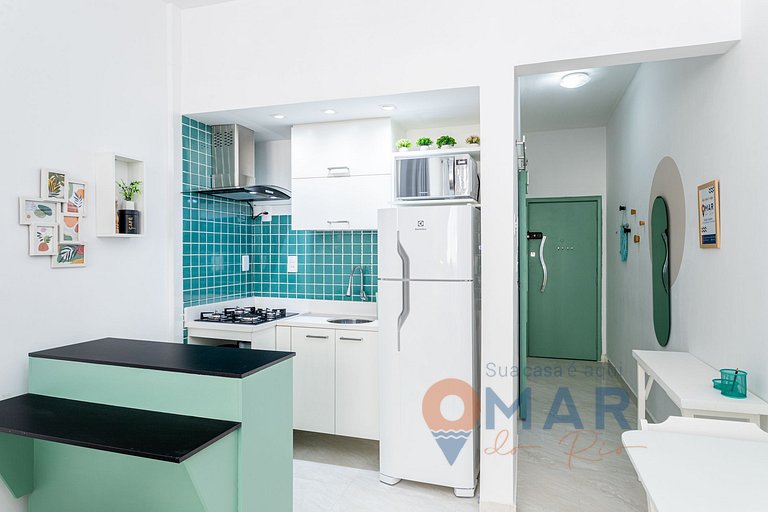 Estudio a 60 metros de la playa de Copacabana | AS 76/810