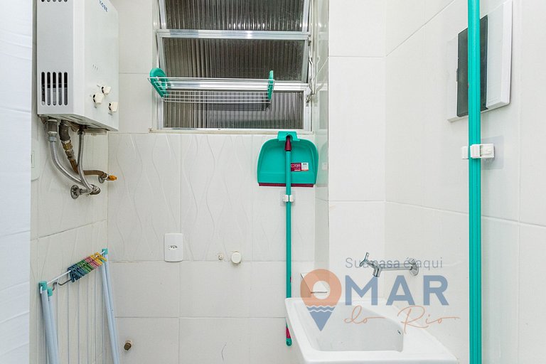 Studio a 60m da Praia de Copacabana | AS 76/810