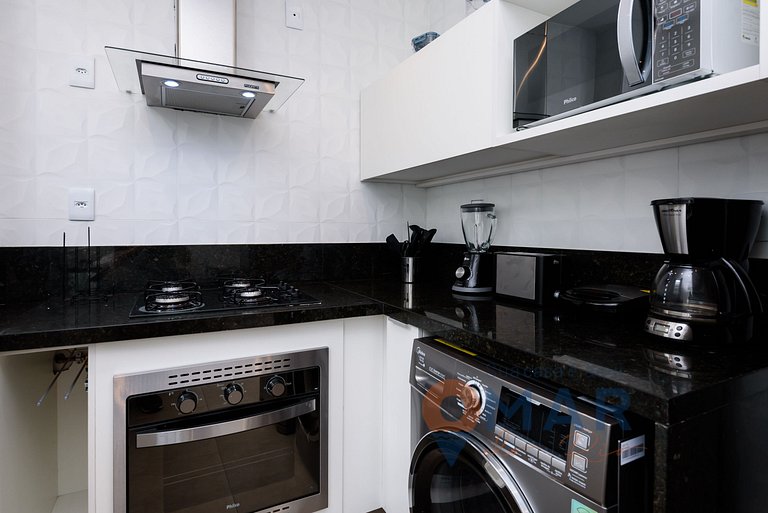 Moderno Quarto & Sala em Copacabana | MFB 76/203