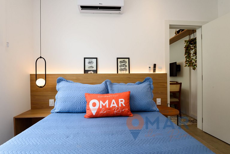Moderno Quarto & Sala em Copacabana | MFB 76/203