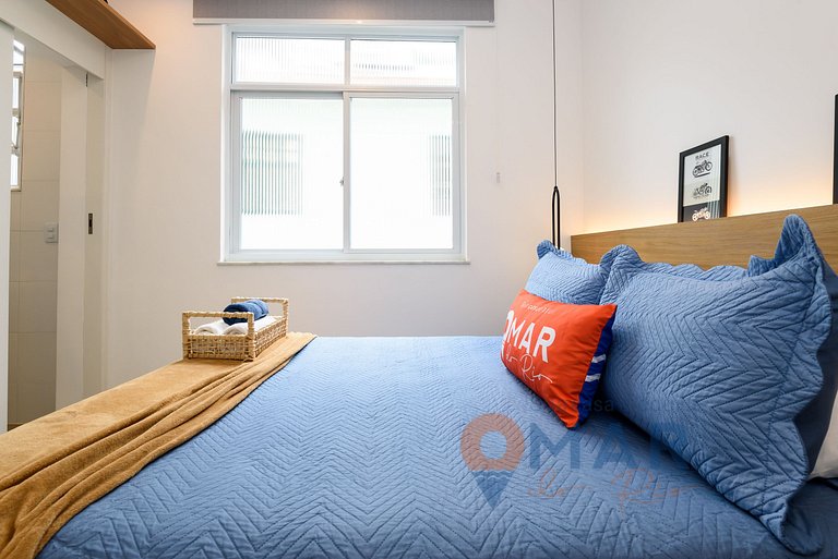 Moderno Quarto & Sala em Copacabana | MFB 76/203