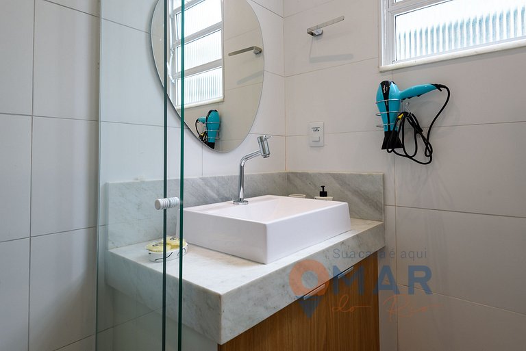 Moderno Quarto & Sala em Copacabana | MFB 76/203