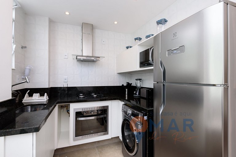 Moderno Quarto & Sala em Copacabana | MFB 76/203