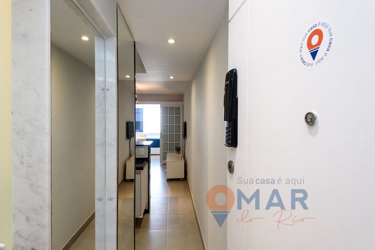 Cozy Studio 140m from Copacabana Beach | DF 125/1212
