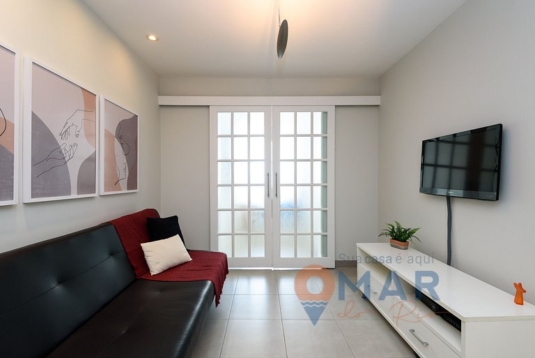 Studio a 140m da Praia de Copacabana | DF 125/1212
