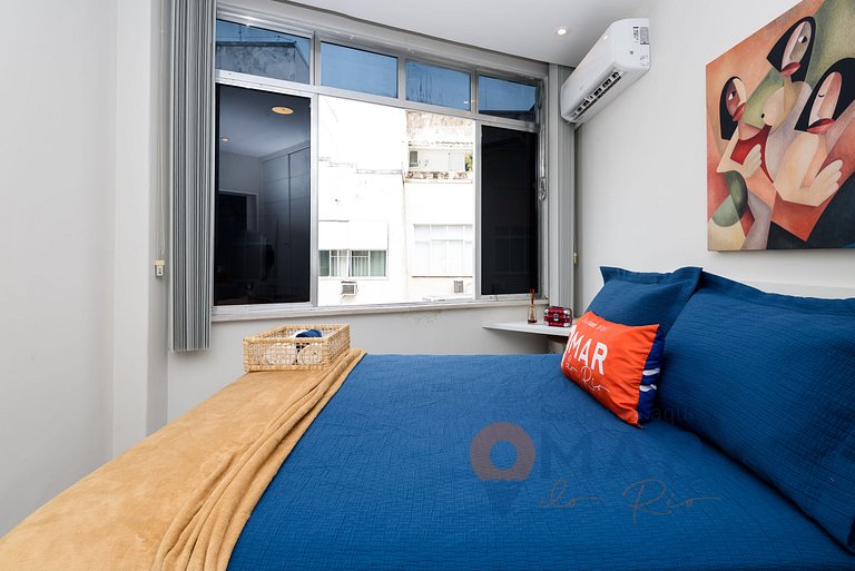 Cozy Studio 140m from Copacabana Beach | DF 125/1212