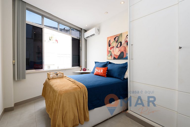 Studio a 140m da Praia de Copacabana | DF 125/1212