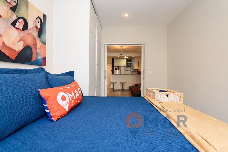 Cozy Studio 140m from Copacabana Beach | DF 125/1212