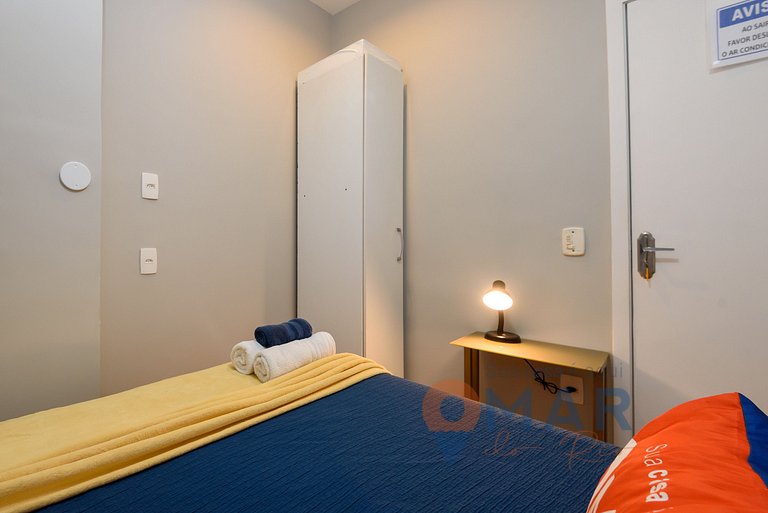 Apartamento a 150m da Praia | NSC 386/401