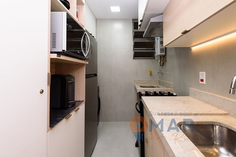 Apartamento a 150m da Praia | NSC 386/401