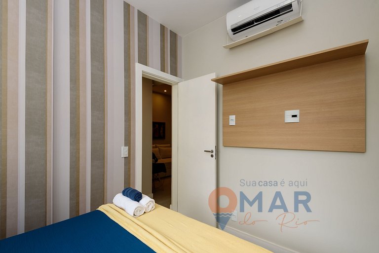 Moderno apartamento a 50m da Praia | PF 19/1004
