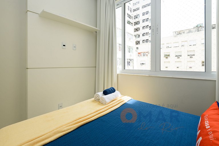 Moderno apartamento a 50m da Praia | PF 19/1004