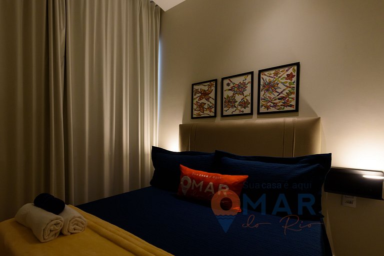 Moderno apartamento a 50m da Praia | PF 19/1004