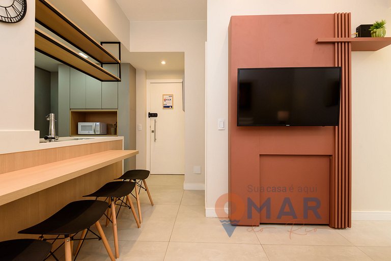 Moderno apartamento a 50m da Praia | PF 19/1004