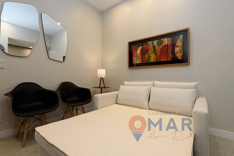 Moderno apartamento a 50m da Praia | PF 19/1004
