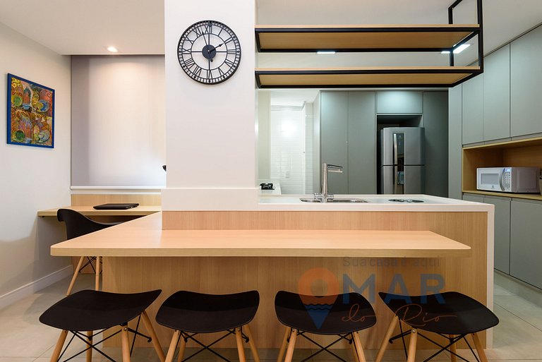 Moderno apartamento a 50m da Praia | PF 19/1004