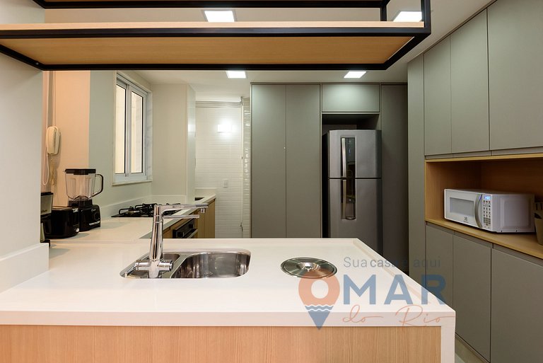 Moderno apartamento a 50m da Praia | PF 19/1004