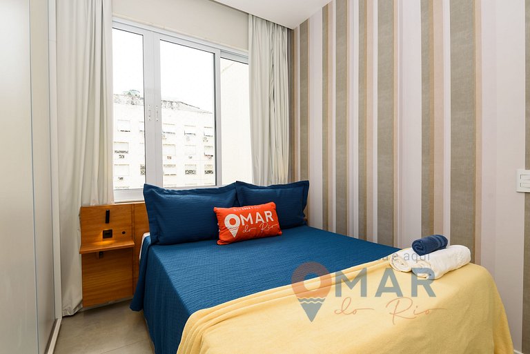 Moderno apartamento a 50m da Praia | PF 19/1004