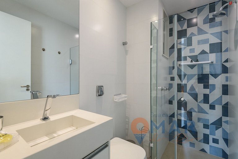 Moderno apartamento a 50m da Praia | PF 19/1004