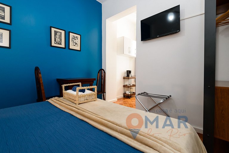 Estudio a 280 metros de la playa de Copacabana | RP 190/704