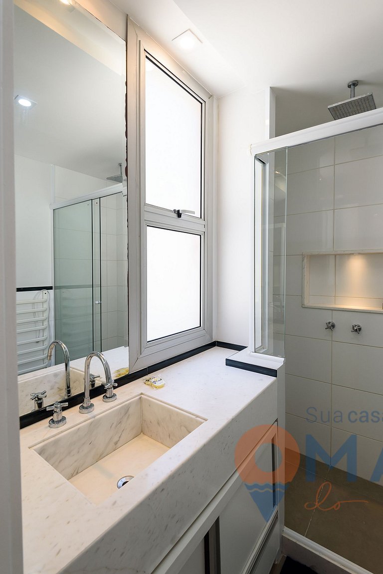 Moderno Apartamento a 260m da Praia | JC 64/201