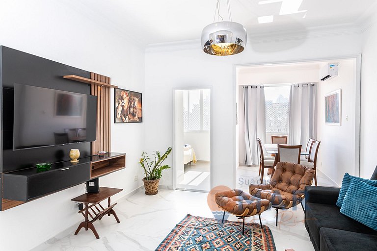 Apto de 2 hab a 240m de la playa de Copacabana | RP 186/702