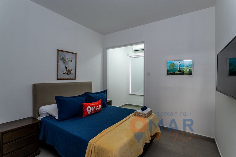 Apê com 2Qtos a 240m da Praia de Copacabana | RP 186/1002