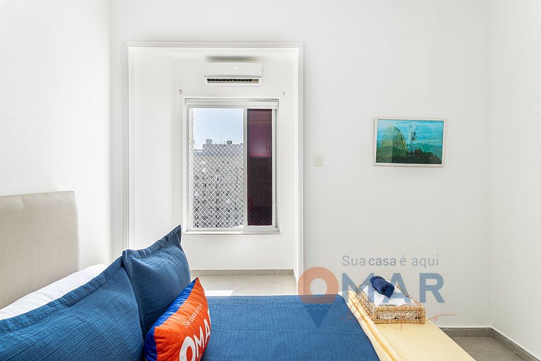 Apê com 2Qtos a 240m da Praia de Copacabana | RP 186/1002