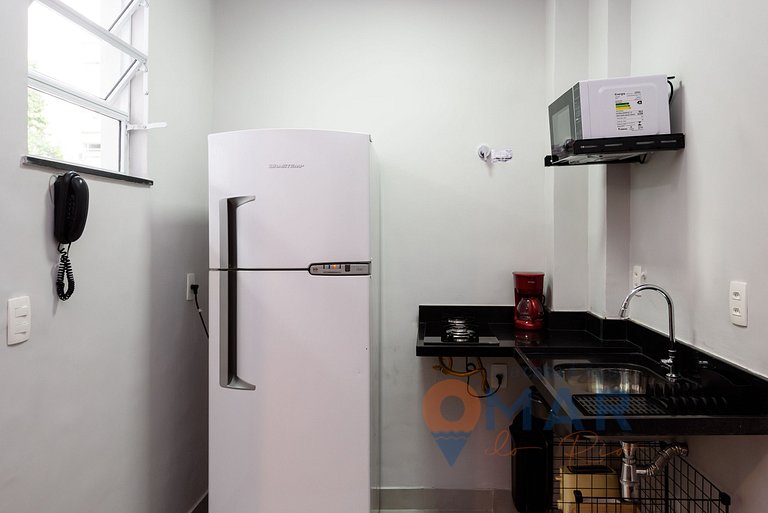 Apartamento decorado a 200m da Praia | NSC 782/407