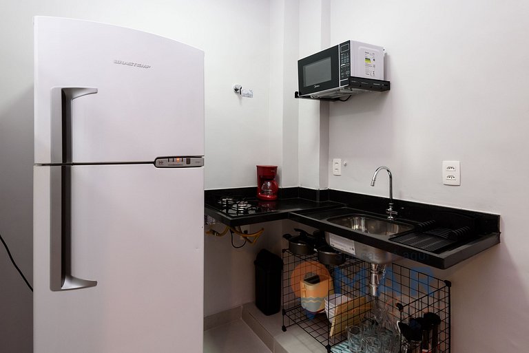 Apartamento decorado a 200m da Praia | NSC 782/407