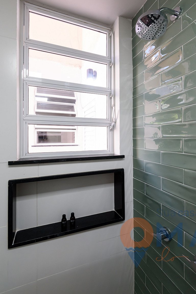 Apartamento decorado a 200m da Praia | NSC 782/407